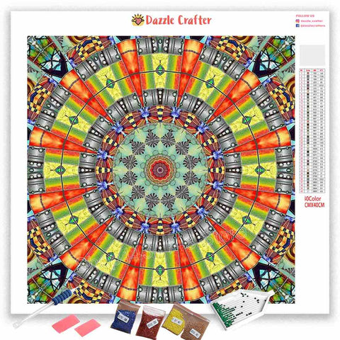 Image of MANDALA DESIGN 10 Diamond Painting Kit