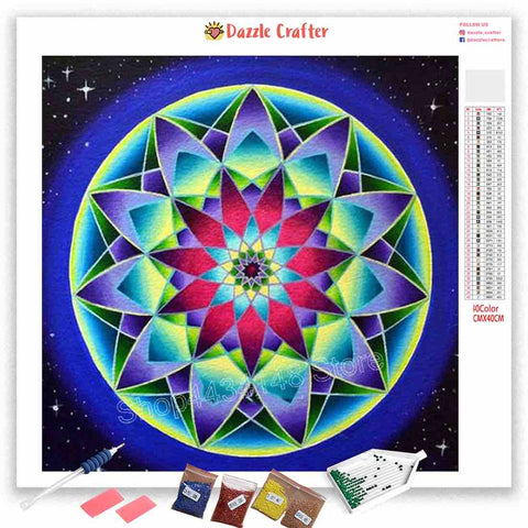 Image of MANDALA DESIGN 14 Diamond Painting Kit