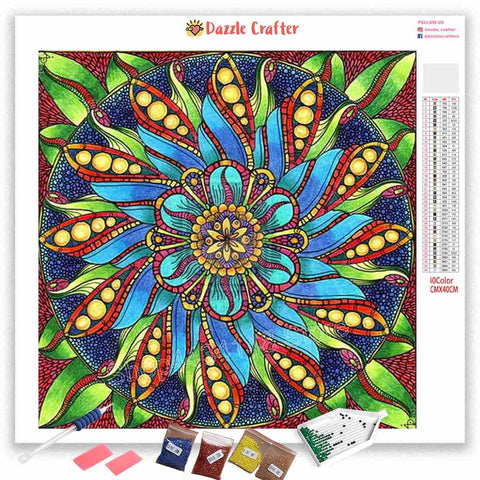 Image of MANDALA DESIGN 19 Diamond Painting Kit