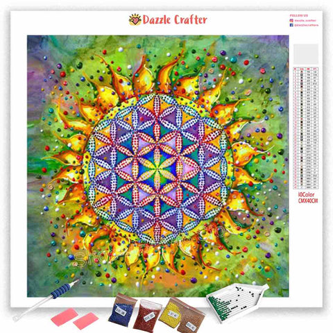 Image of MANDALA DESIGN 20 Diamond Painting Kit