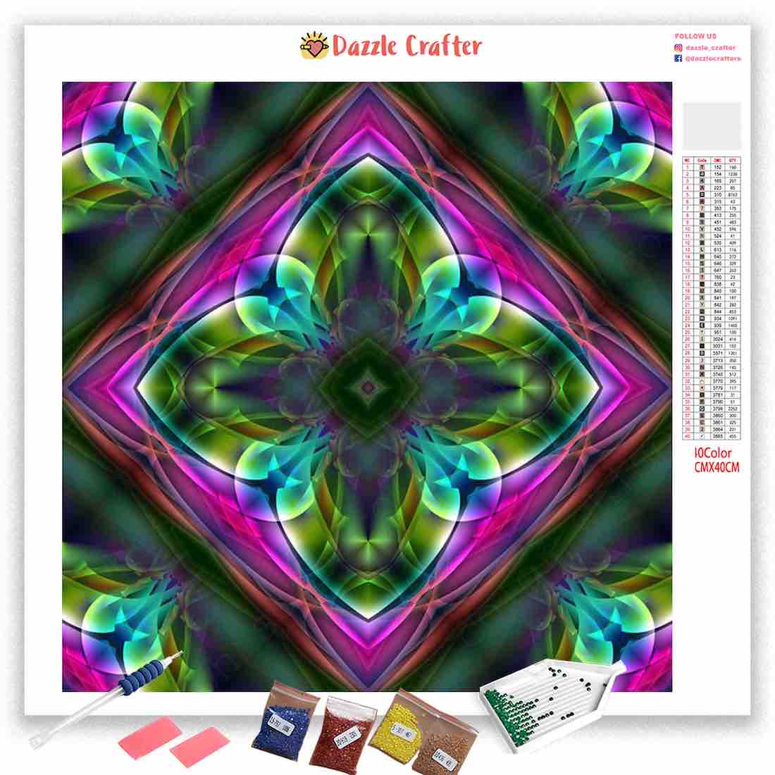 MANDALA DESIGN 27 Diamond Painting Kit