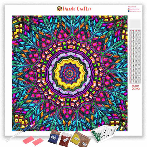 Image of MANDALA DESIGN 28 Diamond Painting Kit