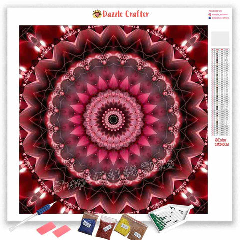 Image of MANDALA DESIGN 2 Diamond Painting Kit