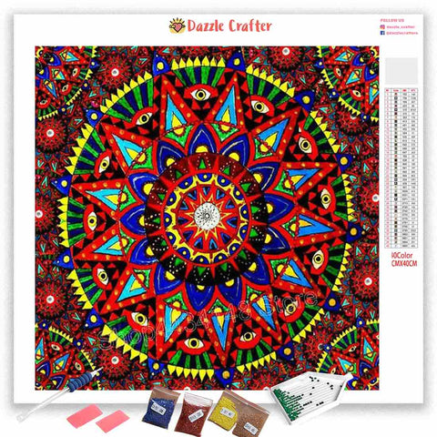 Image of MANDALA DESIGN 4 Diamond Painting Kit