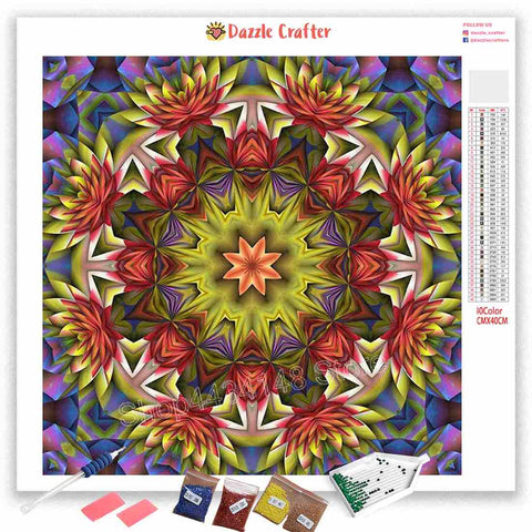 Image of MANDALA DESIGN 6 Diamond Painting Kit