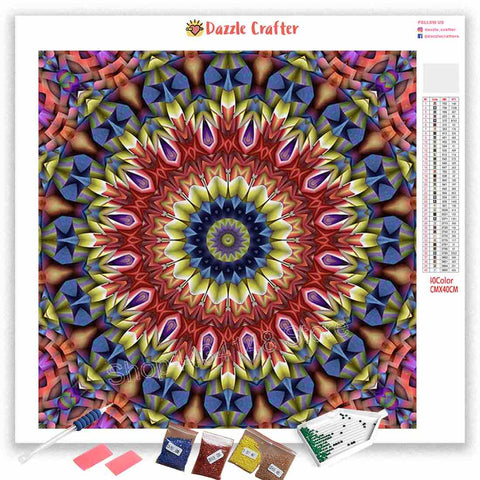 Image of MANDALA DESIGN 8 Diamond Painting Kit