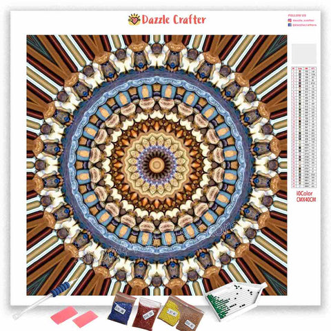 Image of MANDALA DESIGN 9 Diamond Painting Kit