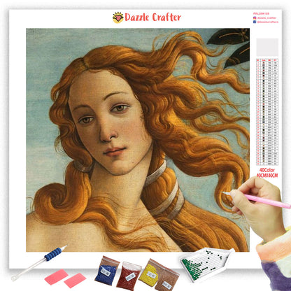 VENUS LOVE GODDESS VINTAGE Diamond Painting Kit
