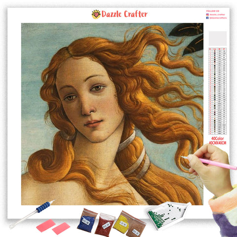 Image of VENUS LOVE GODDESS VINTAGE Diamond Painting Kit