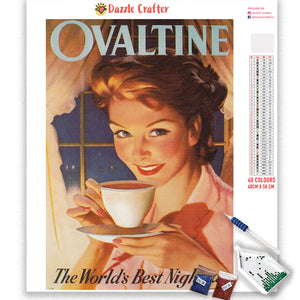 READY FOR A NIGHTCAP  Diamond Painting Kit