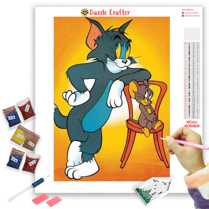 TOM AND JERRY Diamond Painting Kit