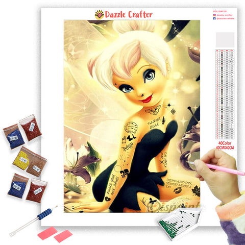 Image of GAZING TINKLE BELL Diamond Painting Kit
