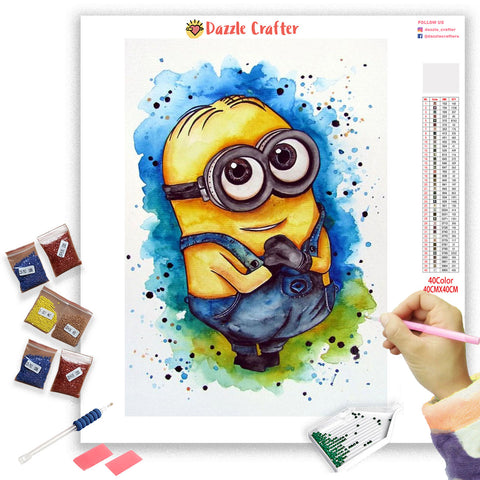 Image of STUART LITTLE MINION  Diamond Painting Kit