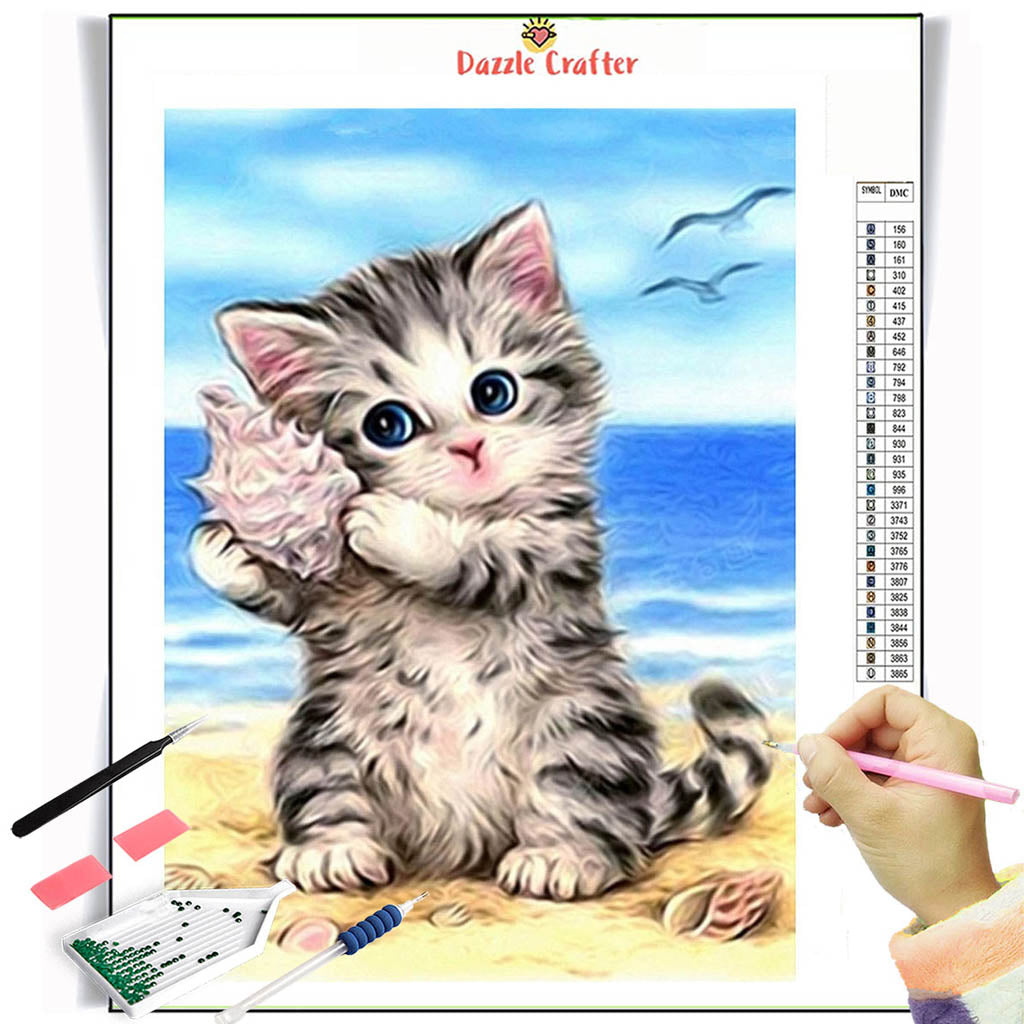 SOUND OF WAVES  Diamond Painting Kit - DAZZLE CRAFTER