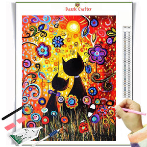 FRAGRANCE OF FLOWERS  Diamond Painting Kit - DAZZLE CRAFTER