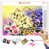 KITTENS IN WICKER BASKET Diamond Painting Kit - DAZZLE CRAFTER