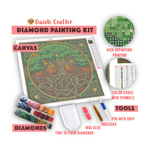 PASTEL PINK FLAMINGO Diamond Painting Kit