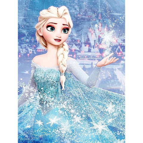 Image of ELSA DISNEY PRINCESS Diamond Painting Kit