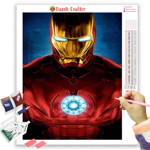 Image of IRONMAN KIDS Diamond Painting Kit