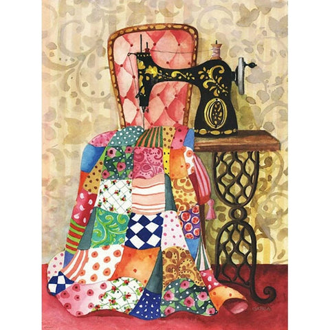 Image of SEWING QUILT Diamond Painting Kit