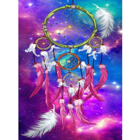Image of PURPLE DREAMCATCHER Diamond Painting Kit