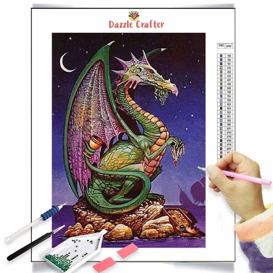 FANTASY DINOSAUR Diamond Painting Kit