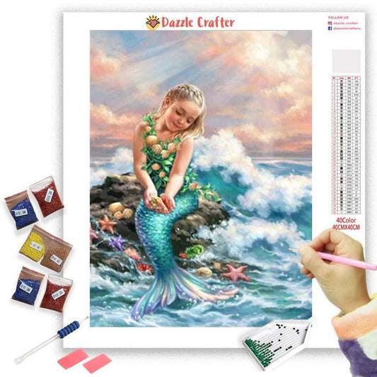 LITTLE MERMAID  Diamond Painting Kit