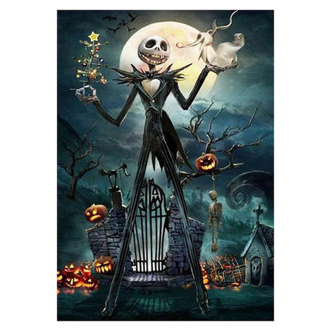 Image of DASHING SKULL MAN Diamond Painting Kit