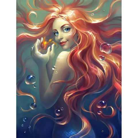 Image of RED HAIR VIXEN  Diamond Painting Kit