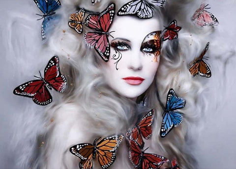 Image of BUTTERFLY DREAMS Diamond Painting Kit
