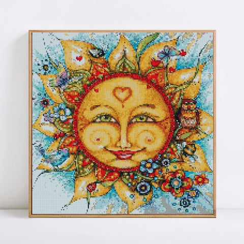 Image of MY BRIGHT SUN Diamond Painting Kit - DAZZLE CRAFTER