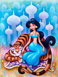 PRINCESS JASMINE ALADDIN Diamond Painting Kit