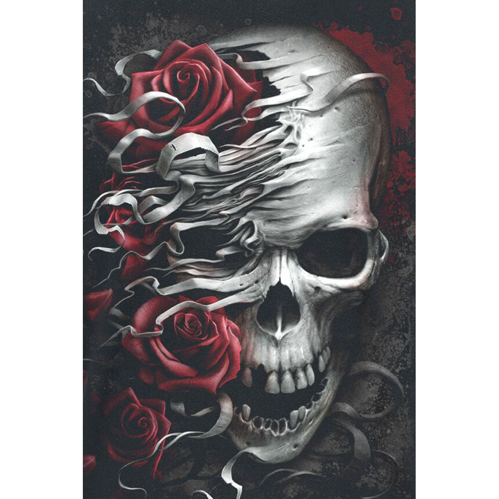 SKULL ROSES Diamond Painting Kit