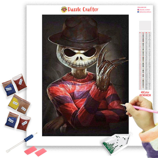 CASANOVA SKULL Diamond Painting Kit - DAZZLE CRAFTER