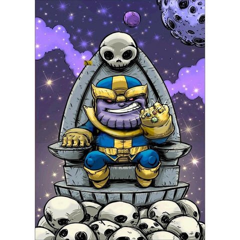 Image of THE SKULL KING Diamond Painting Kit