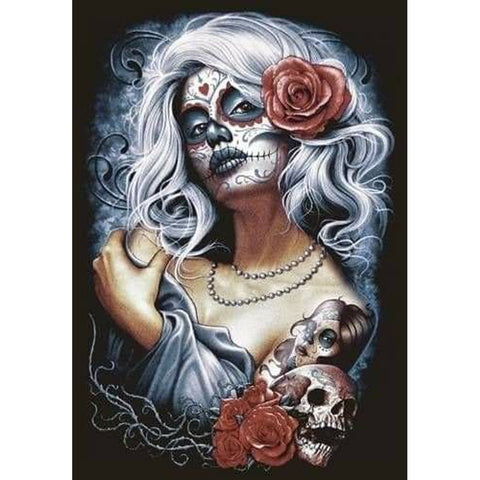 Image of GOTH LADY Diamond Painting Kit