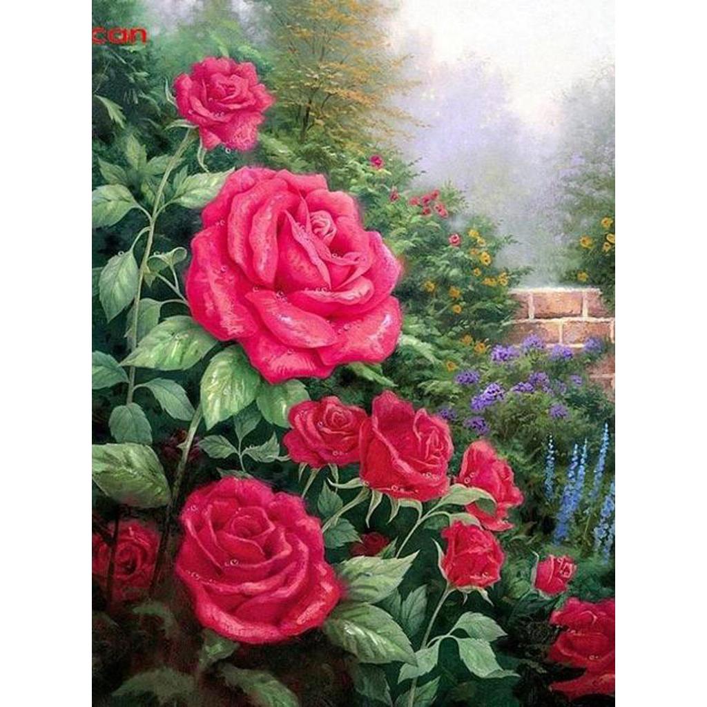 RED ROSES Diamond Painting Kit – DAZZLE CRAFTER