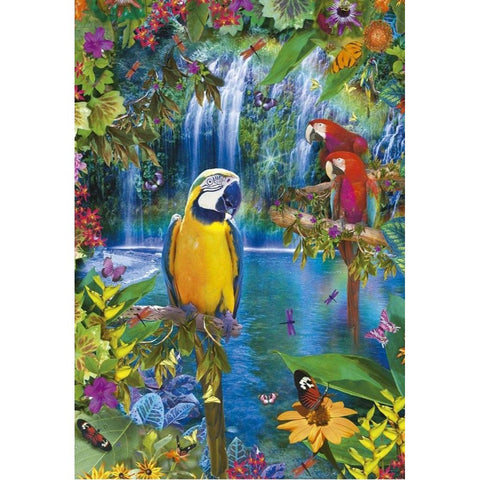 Image of COLORFUL PARROTS Diamond Painting Kit
