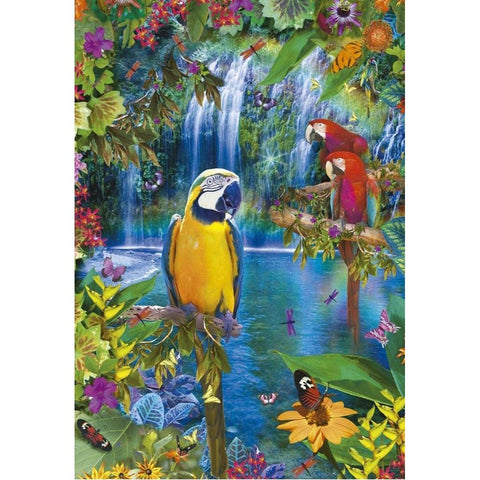 Image of COLORFUL PARROTS Diamond Painting Kit