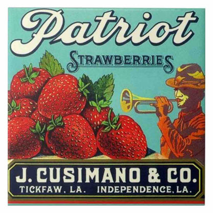 PATRIOT STRAWBERRIES VINTAGE Diamond Painting Kit