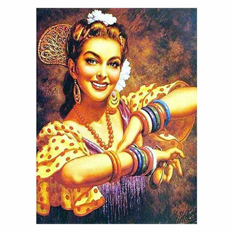 Image of DANCE WITH ME VINTAGE Diamond Painting Kit