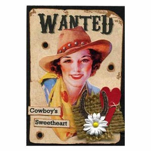 COWBOY'S SWEETHEART  Diamond Painting Kit