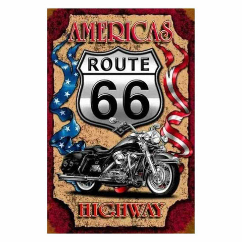 Image of AMERICA'S HIGHWAY 66 Diamond Painting Kit