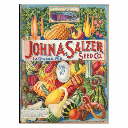 GARDEN SEED PACKET VINTAGE Diamond Painting Kit