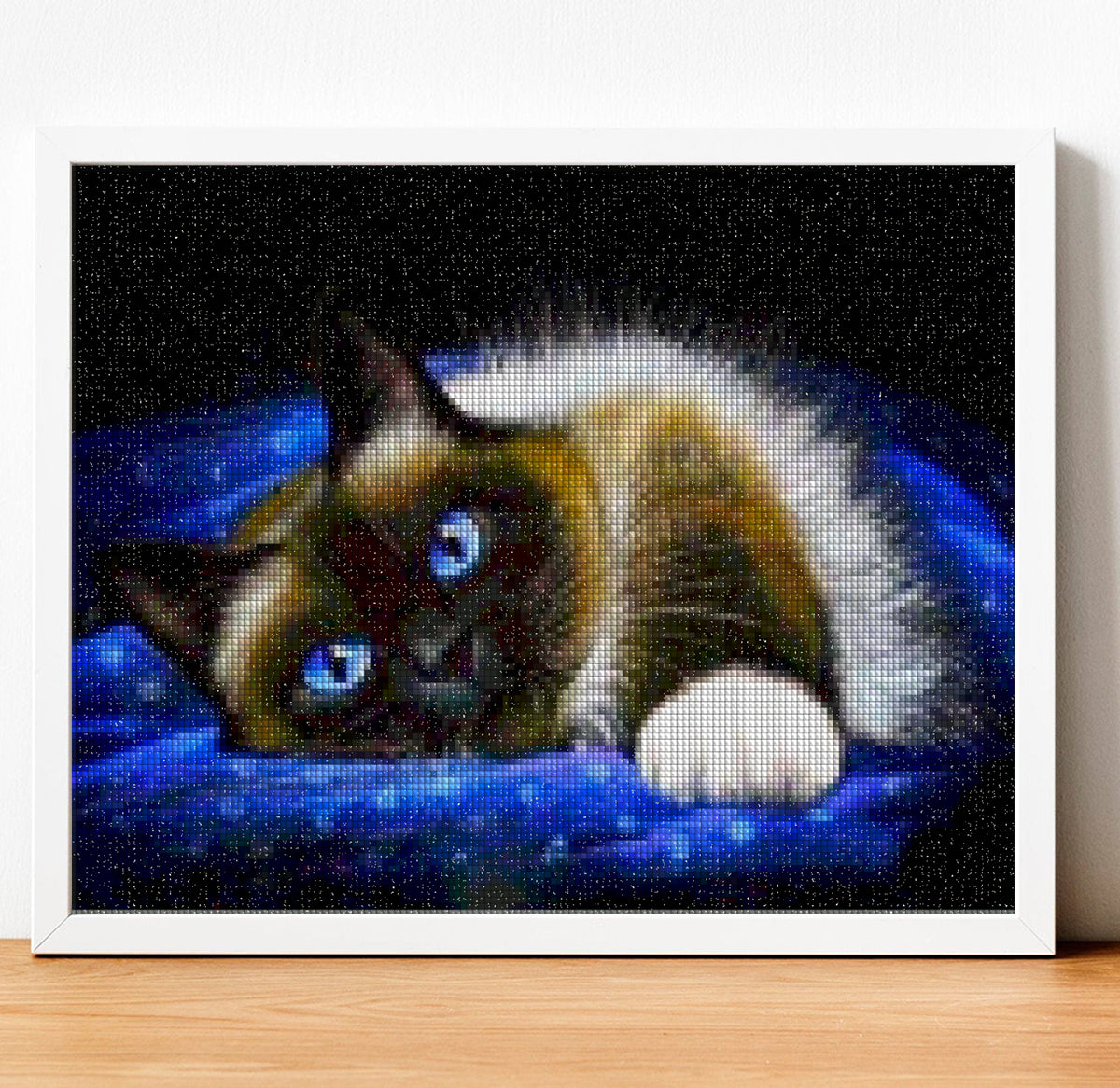 SERENE BEAUTY CAT Diamond Painting Kit - DAZZLE CRAFTER