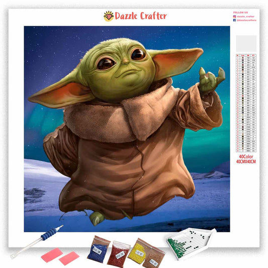 BABY YODA  Diamond Painting Kit