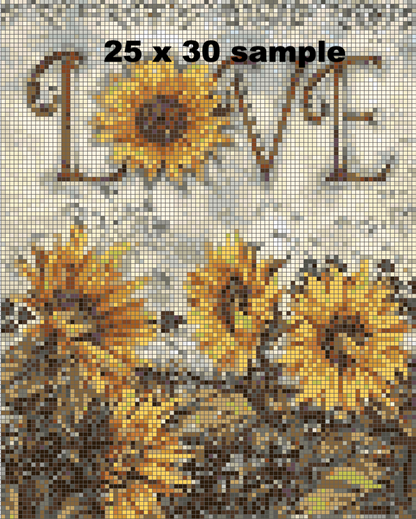 Sunflower Love Diamond Painting Kit - DAZZLE CRAFTER