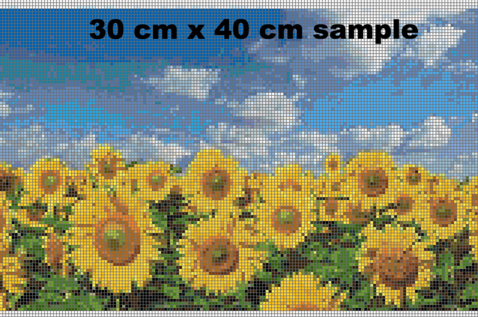 SUNFLOWER FIELD Diamond Painting Kit - DAZZLE CRAFTER