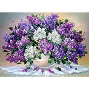 PURPLE LAVENDER BOUQUET Diamond Painting Kit - DAZZLE CRAFTER