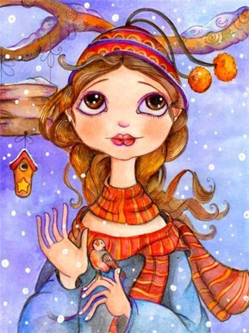 Image of LOVELY LASS Diamond Painting Kit - DAZZLE CRAFTER